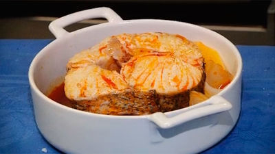 Receta de merluza a la gallega