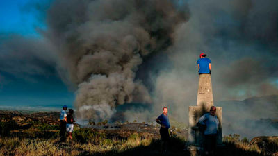 El incendio de Yeste afecta a 1.400 hectáreas