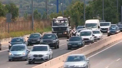 Fin de semana de éxodo veraniego