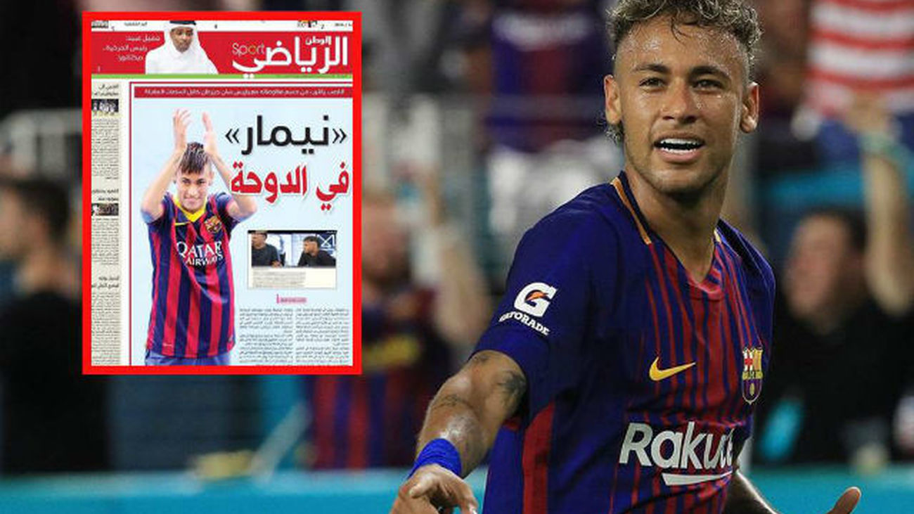 Neymar pasará reconocimiento médico con el PSG en Doha