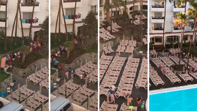 Juego de hamacas, o cómo correr a primera hora por conseguir el mejor sitio en la piscina