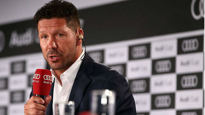 Simeone: "Me une un afecto, un contrato y una relación fuerte con el Atlético"