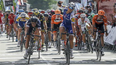 Vuelta a Burgos: Trentin gana al sprint en Belorado
