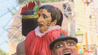 Gigantes y cabezudos en Alcalá