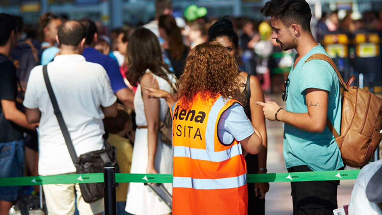 Controles de seguridad en el Prat