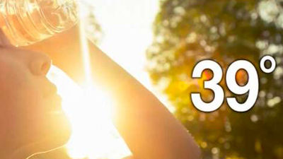 Alerta por calor, las temperaturas alcanzarán los 39 grados