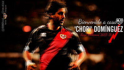 'Chori' Domínguez regresa al Rayo cuatro años después