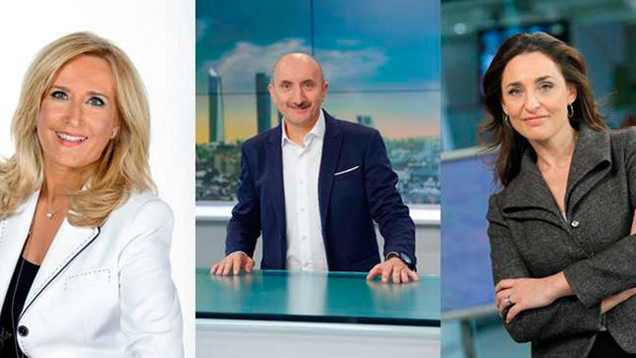 Nieves Herrero, Alipio Gutiérrez y Begoña Tormo