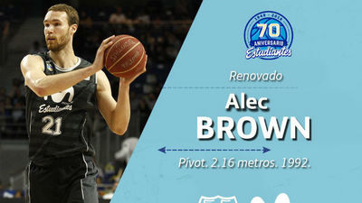 El Estudiantes renueva a Alec Brown