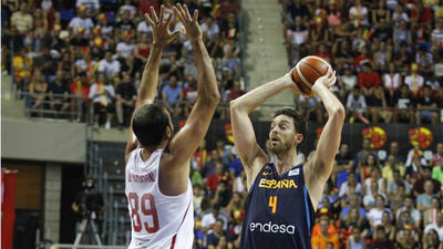 71-45: España arrolla a Túnez en su primer amistoso para el Eurobasket