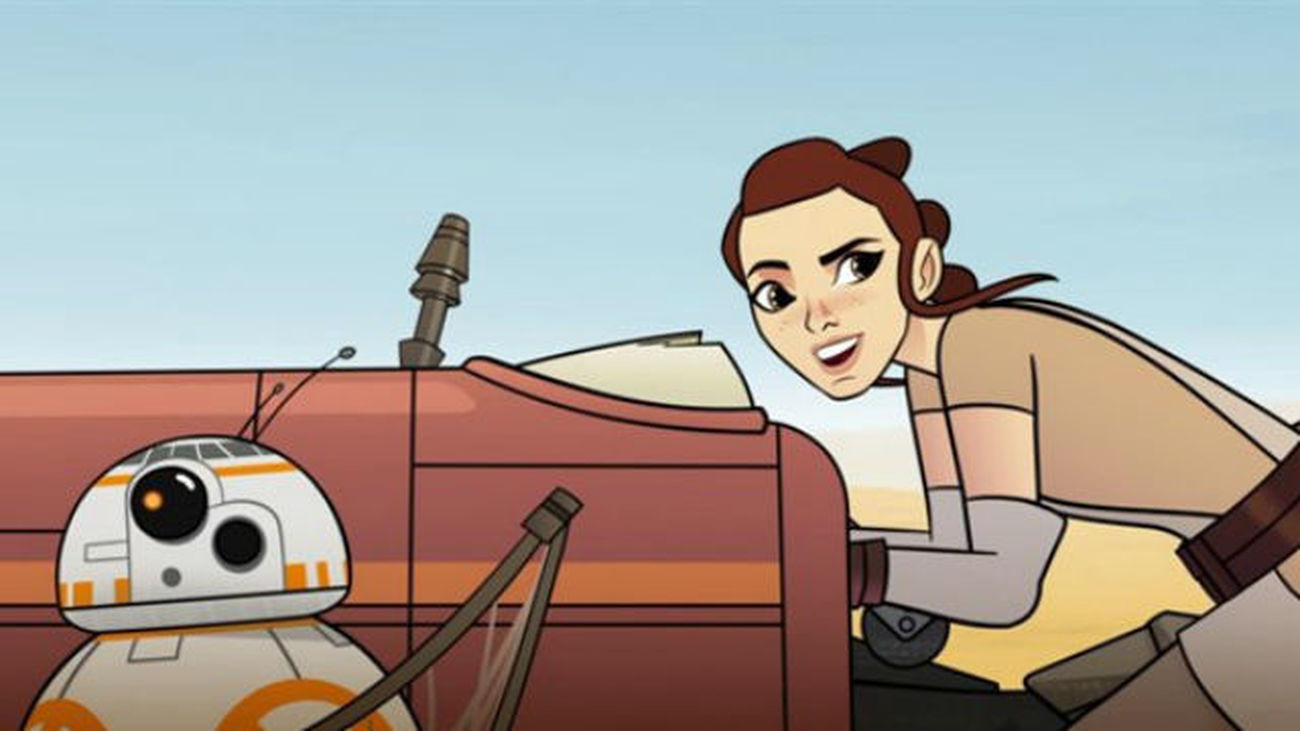 La serie animada "Star Wars: forces of destiny" se estrena en YouTube