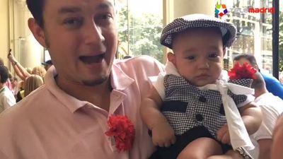 Pequeños madrileños en la Paloma