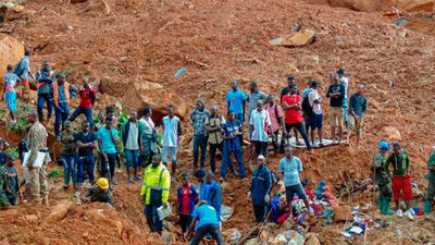 El deslizamiento de tierra deja más de 300 muertos en Sierra Leona