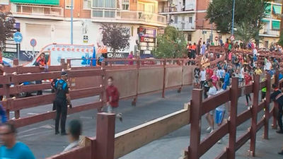 Dos heridos graves por asta de toro, en el segundo encierro de Leganés