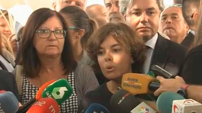 Sáenz de Santamaría destaca la colaboración de todos "desde el minuto cero"