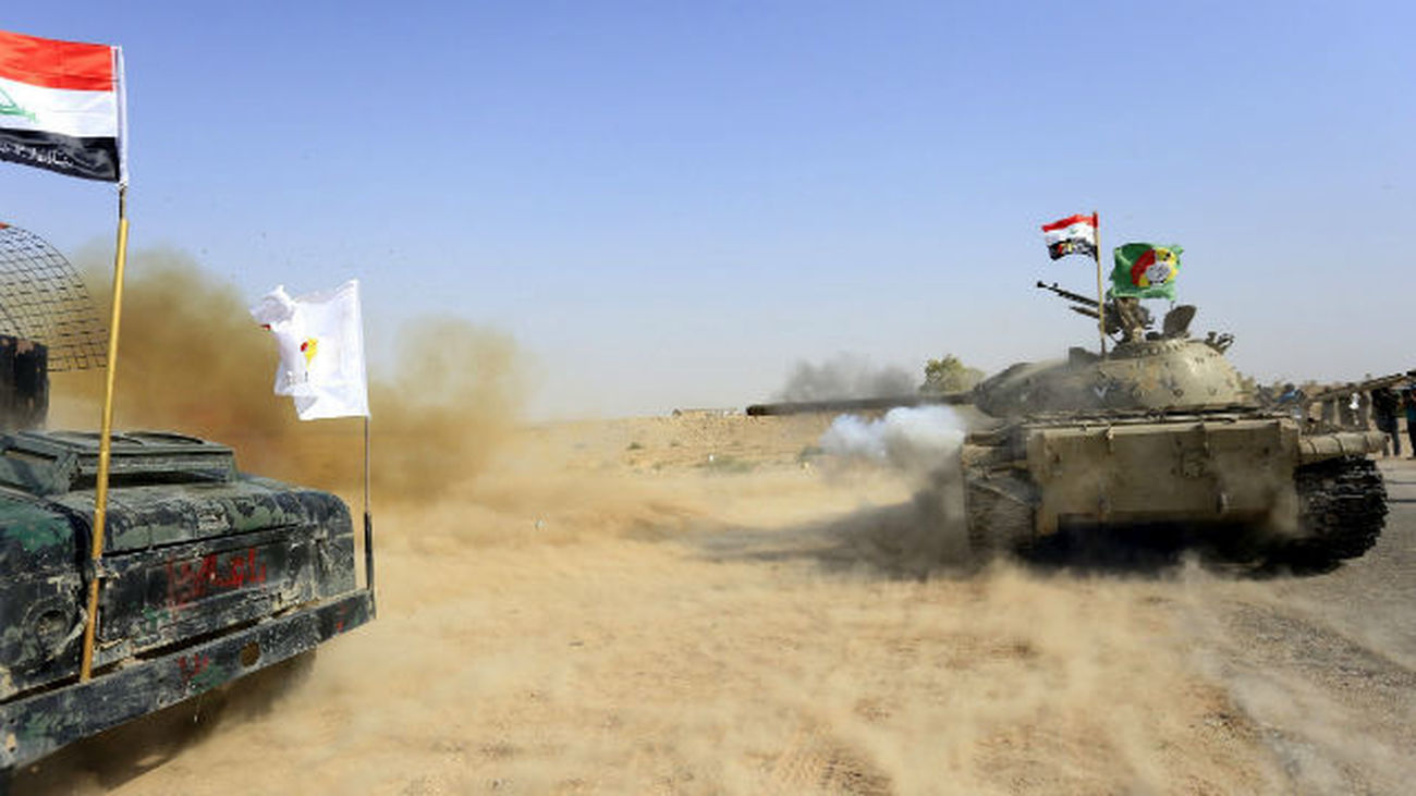 Las fuerzas iraquíes avanzan y arrebatan tres localidades al EI en Tel Afar