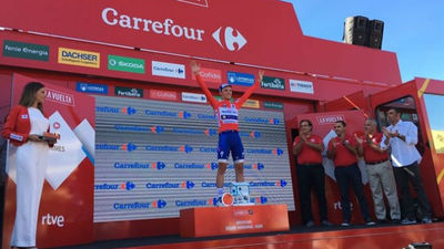 El belga Lampaert sorprende, gana la segunda etapa y es nuevo líder