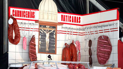 Retiran por orden judicial una imagen considerada "blasfema" por el Obispado