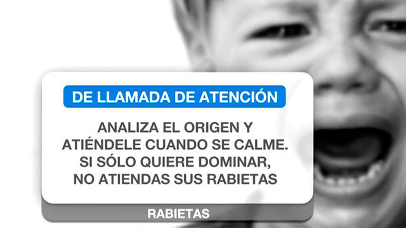 Rabietas y pataletas, ¿Qué hacer y cómo?
