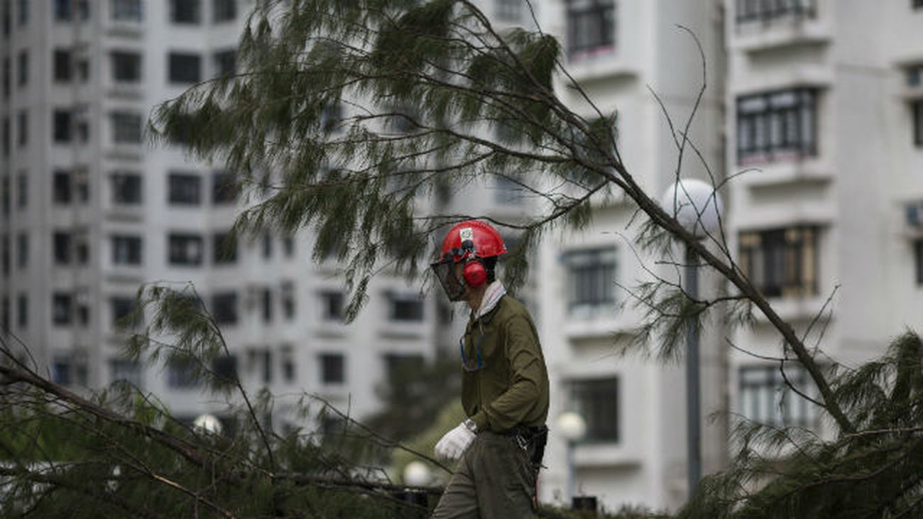 El tifón más dañino de la temporada deja al menos 16 muertos en China
