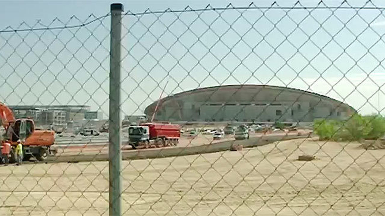 Los vecinos de San Blas, hartos de las obras del Wanda Metropolitano