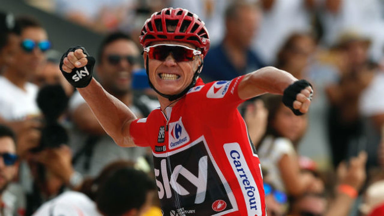 Froome brilla en la Cumbre del Sol y refuerza el maillot rojo