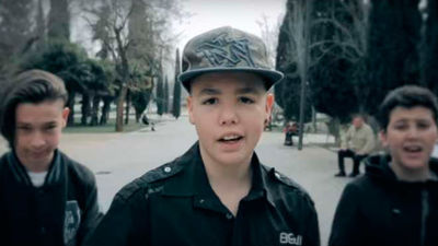 Niños de La Fortuna reivindican su barrio a ritmo de rap