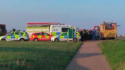 Más de 100 personas atendidas por "neblina" química en la costa inglesa