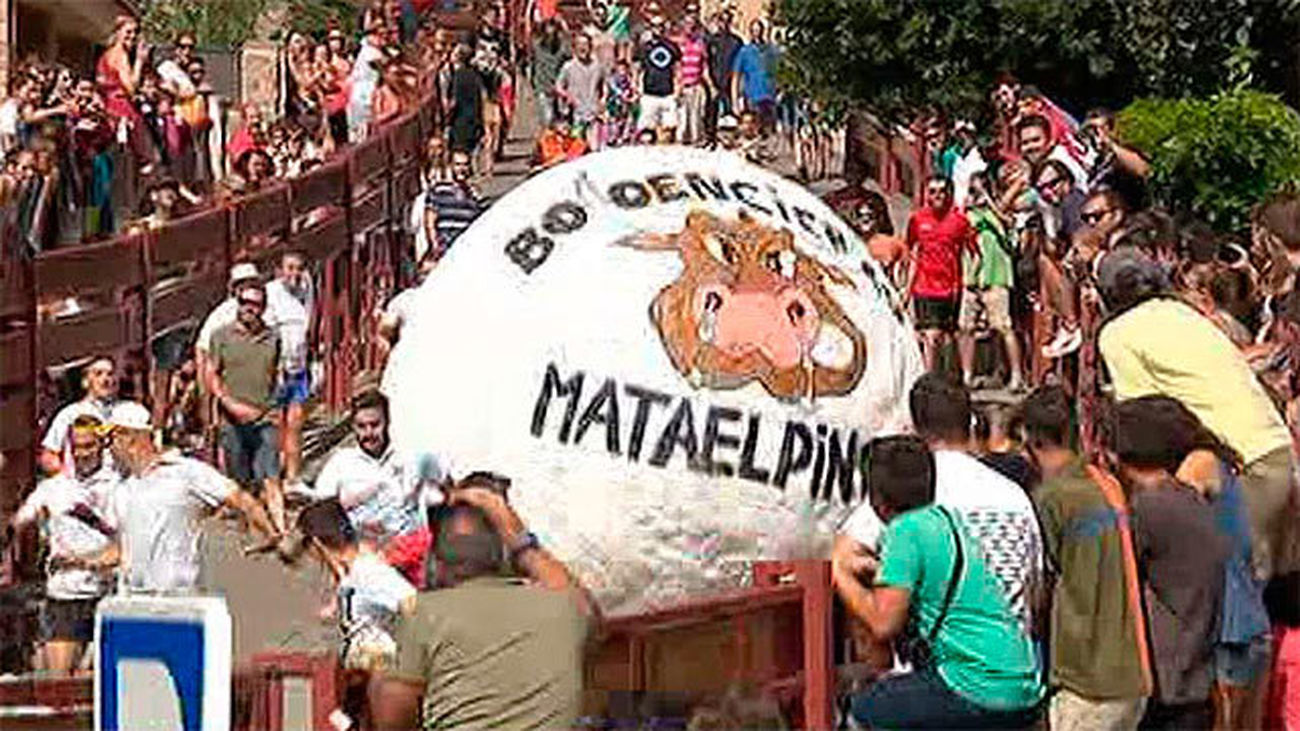 El boloencierro de Mataelpino