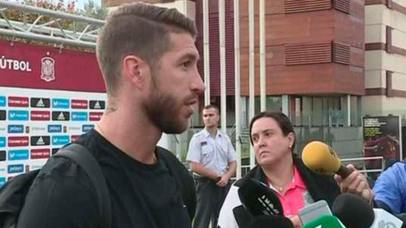 Ramos, sobre Piqué: "Pido a la afición que no piten a nadie"