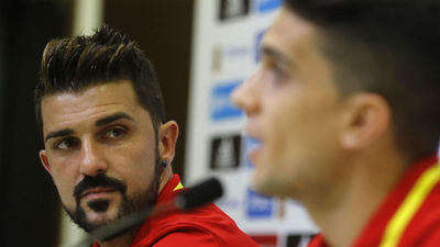 David Villa: "No ser titular no sería una decepción"