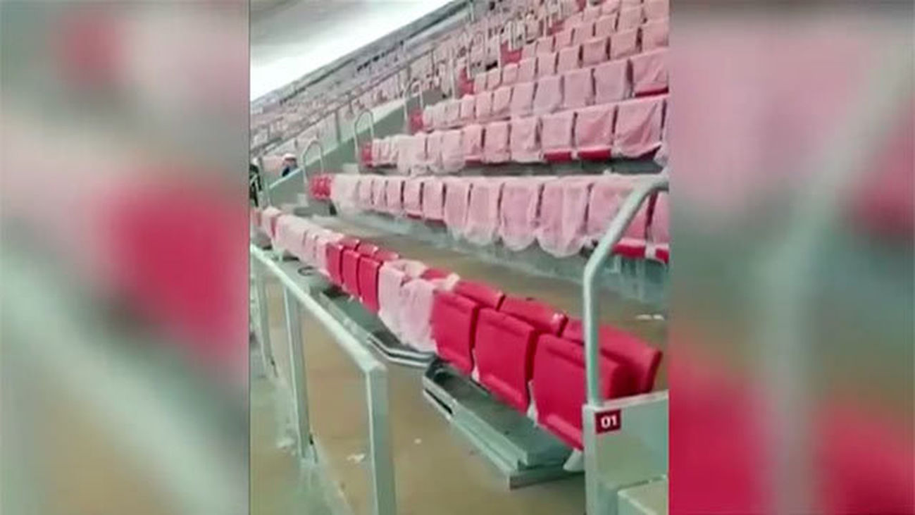 El Wanda Metropolitano hace aguas