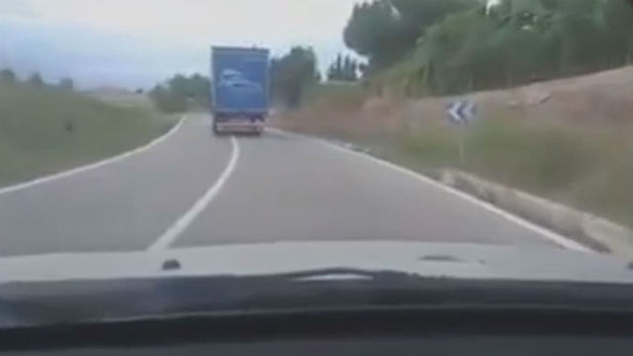 El peligro de los camiones