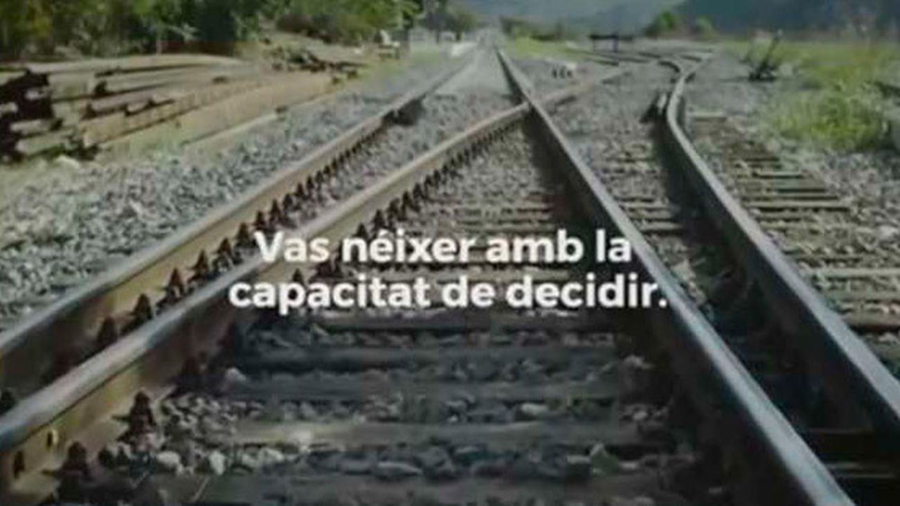 El Govern lanza un spot que anima a votar  a los catalanes a las puertas del 1-0