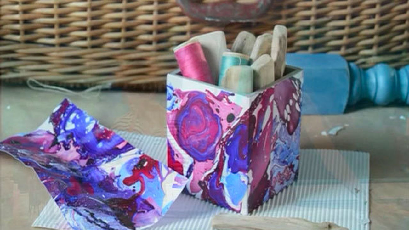 Convierte material reciclado en originales objetos de decoración