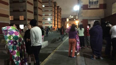 Devastación en México