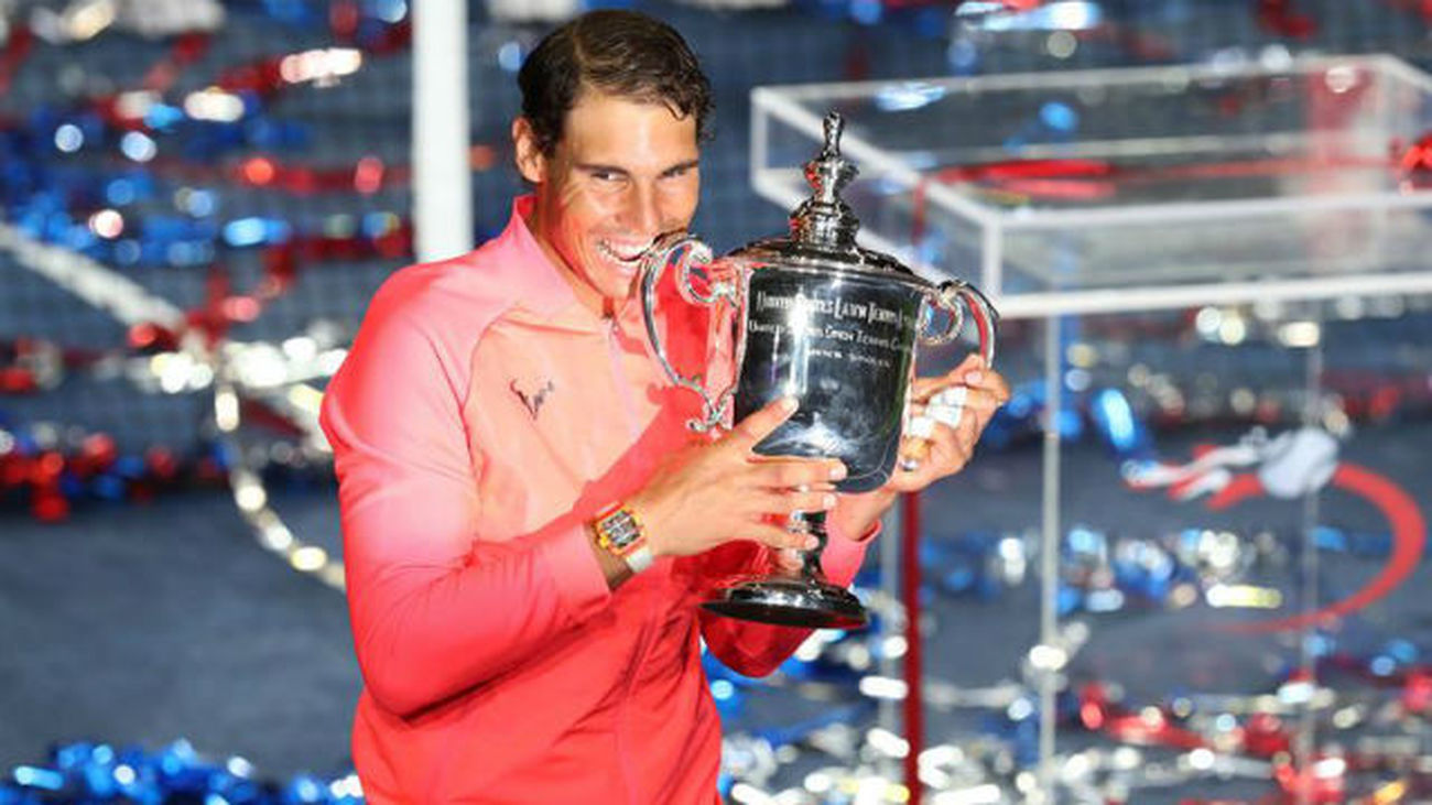 Nadal se proclama 'rey' del Abierto de EEUU y número uno del mundo