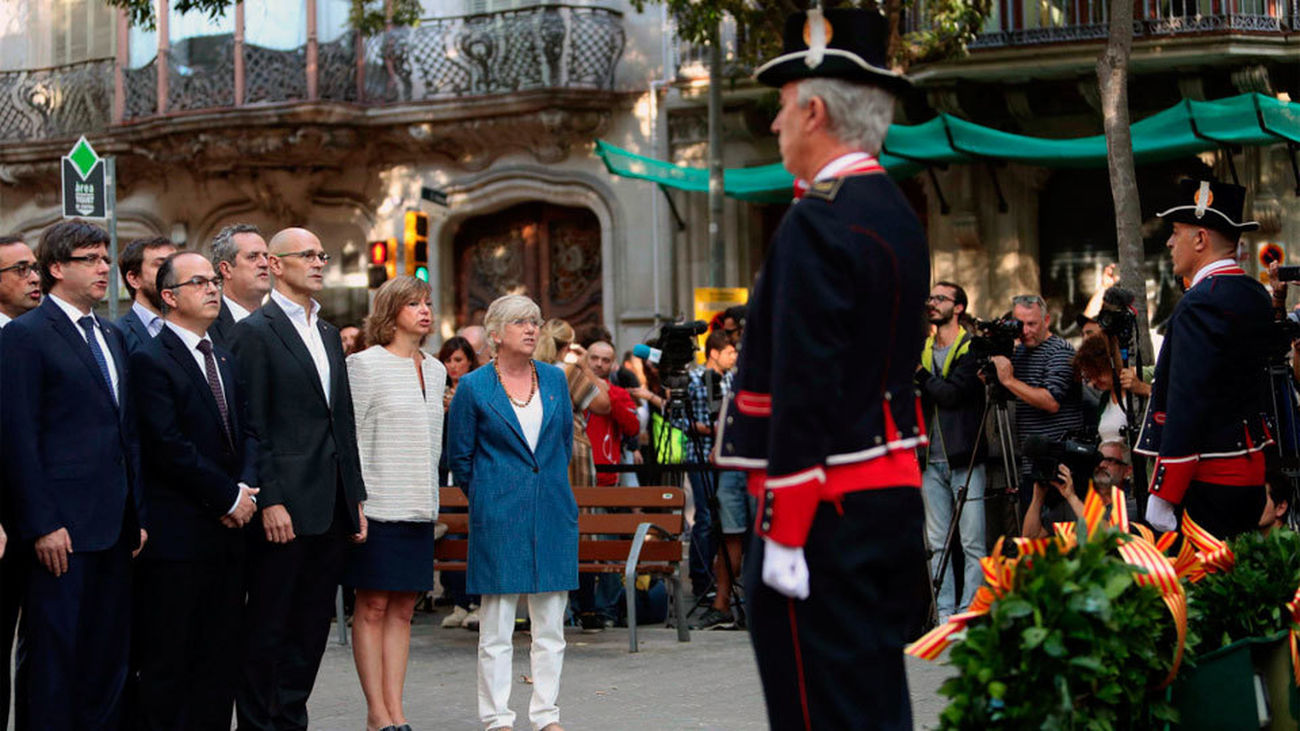 El Gobierno catalán llama a no caer en "provocaciones" en la Diada