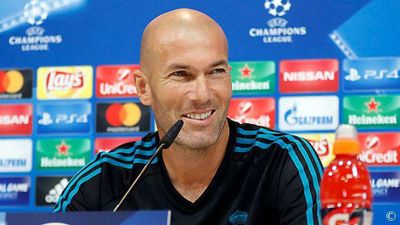 Zidane: "Puede ser que nos falte un 9..."