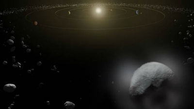 Un estudio plantea que el cinturón de asteroides estuvo vacío en sus orígenes