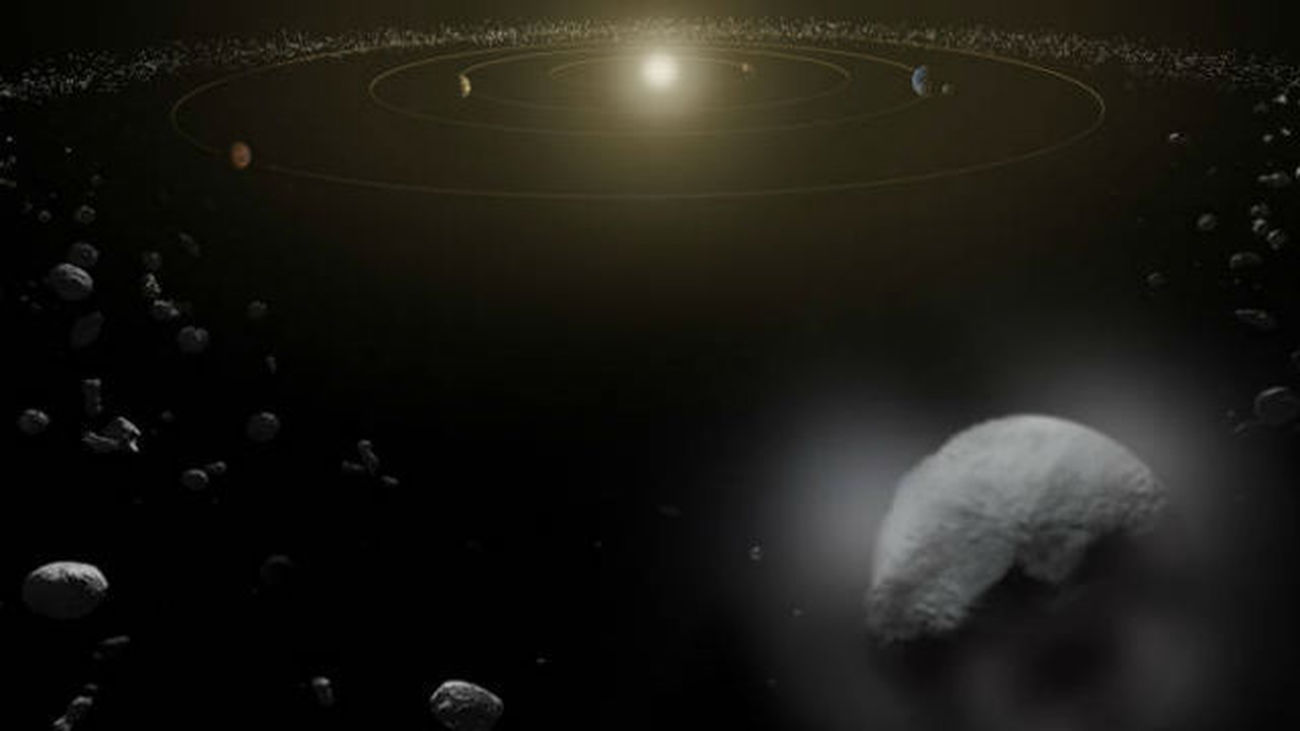 Un estudio plantea que el cinturón de asteroides estuvo vacío en sus orígenes