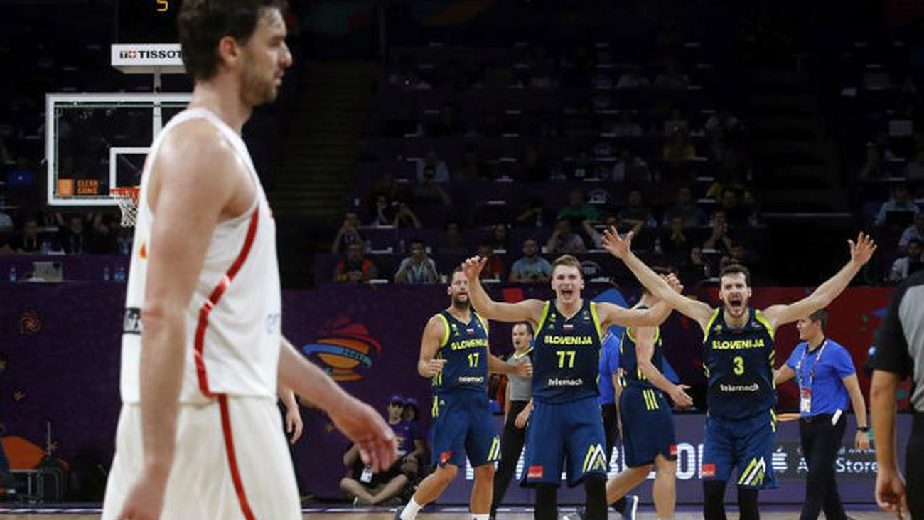 72-92. España no puede con una gran Eslovenia y se queda sin final