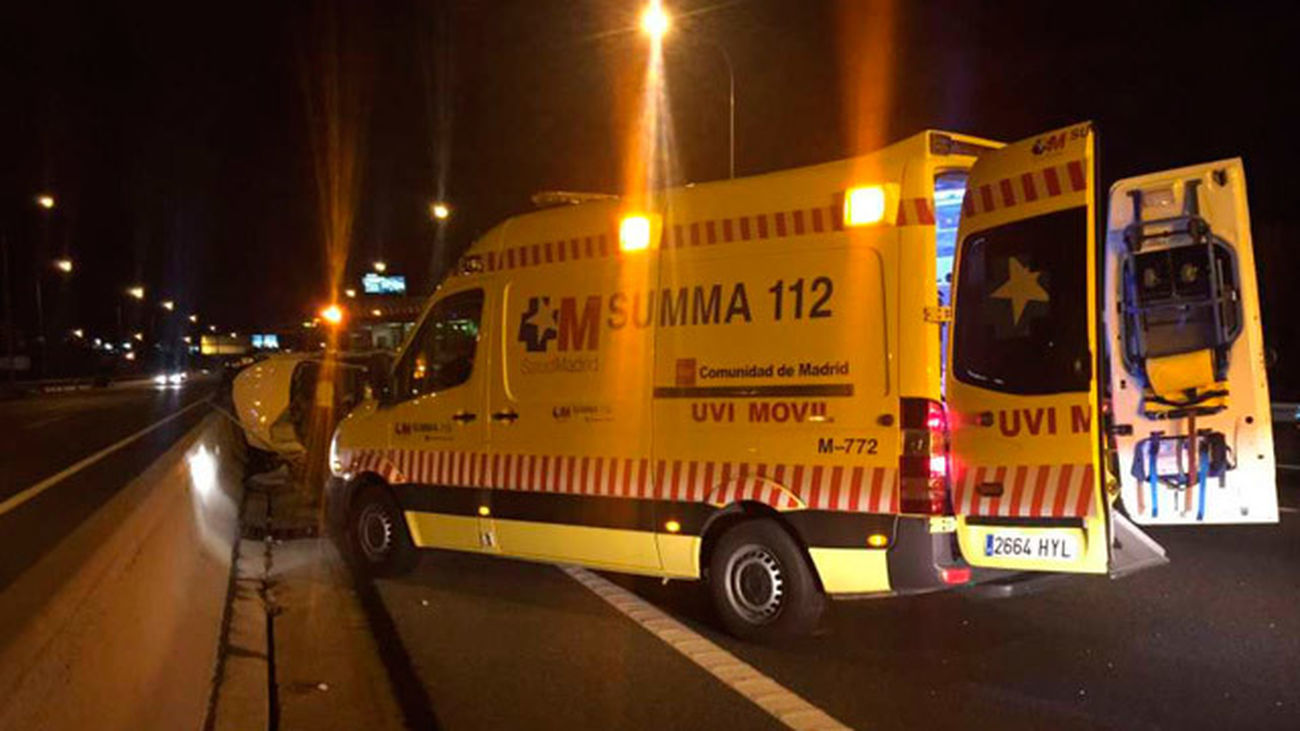 Accidente en San Fernando de Henares
