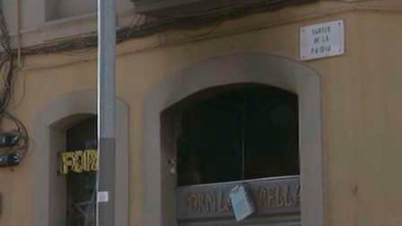 Explosión en una pastelería