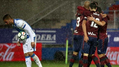 1-0. El Eibar consigue una victoria balsámica ante el Leganés