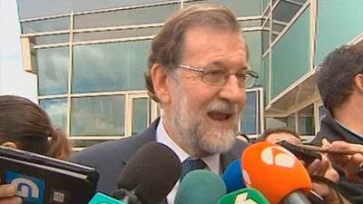 Rajoy pide a los dirigentes catalanes que reflexionen y vuelvan "a la legalidad"