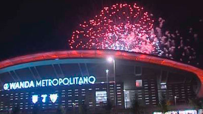 La fiesta del Wanda Metropolitano