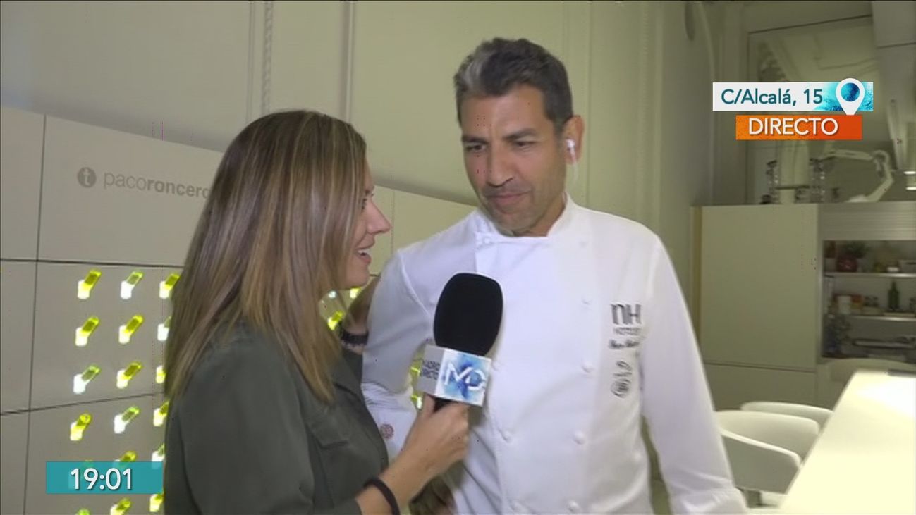 Paco Roncero, padrino culinario de Madrid Directo