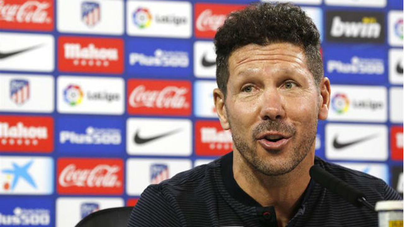 Simeone: "Esperemos que la competencia haga mejor al equipo"