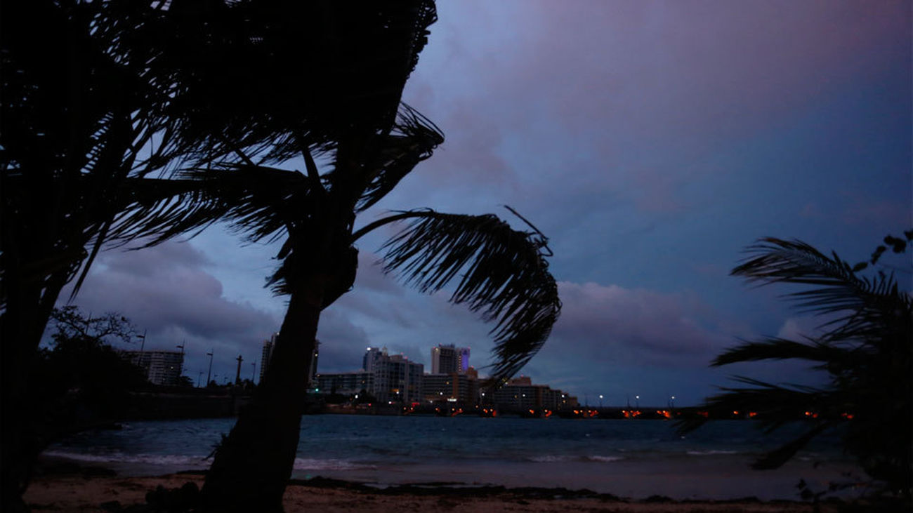 El huracán María llega a Puerto Rico